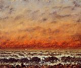 Gustave Courbet Wall Art - Seascape